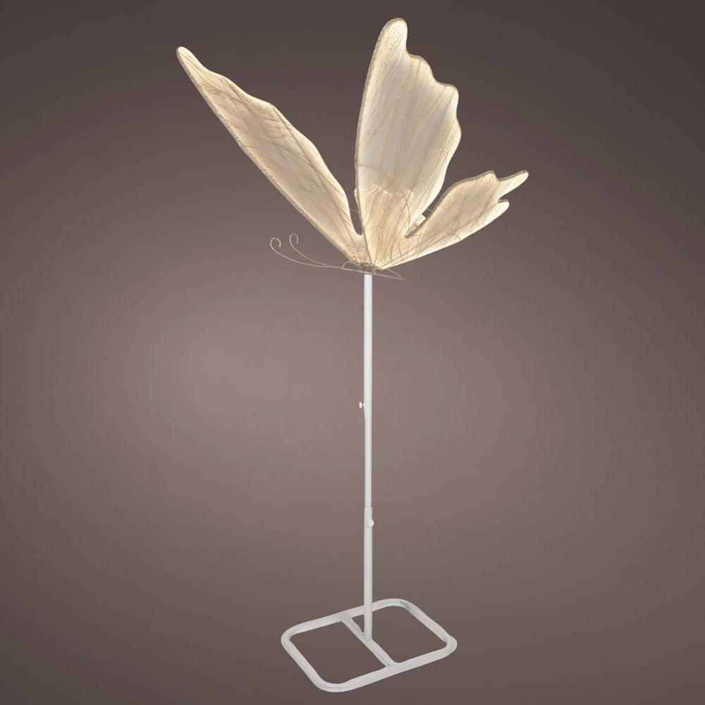 7 FT Warm White LED Butterfly