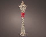 5 FT 720 Warm White Micro LED Gold Lamp Post