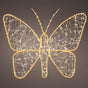 1.4 FT Warm White & Classic Warm Micro LED Gold Butterfly