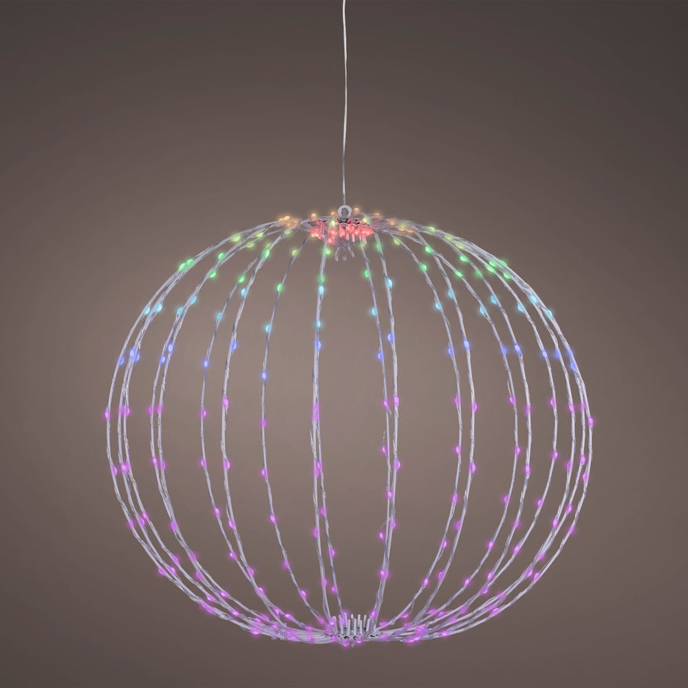 23" White Ball Micro Multi Color Changing LED