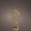 3 FT Gold Air Balloon Micro Warm White LED