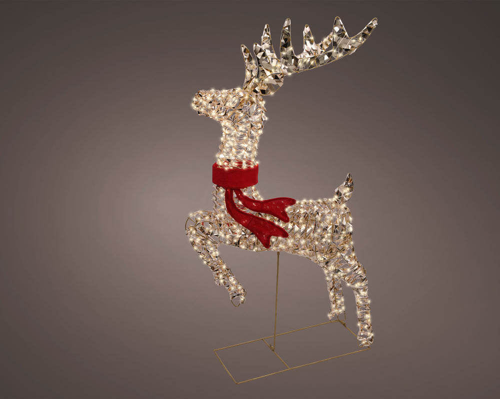 3.3 FT 720 Micro LED Gold Reindeer