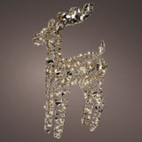 2.2 FT 100 Micro LED Warm White Gold Reindeer
