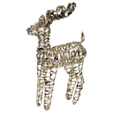 2.2 FT 100 Micro LED Warm White Gold Reindeer