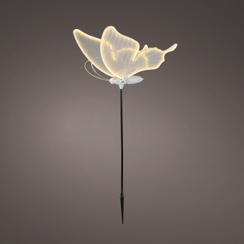 13" Warm White LED Butterfly With Motion