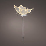 13" Warm White LED Butterfly With Motion