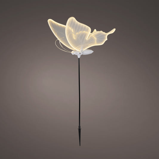 13" Warm White LED Butterfly With Motion