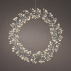 31" 500 LED Guirnalda Plateada Blanco Cálido