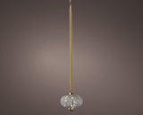8" Micro LED Onion Ornament Battery Operated