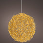 14" 400 Micro LED Classic Warm Gold Ball