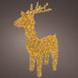 3.5 FT Gold Reindeer Micro Classic Warm LED