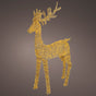 6.5 FT Gold Reindeer Micro Classic Warm LED