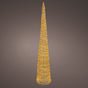 6 FT Gold Cone Tree Micro Classic Warm LED