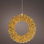 15" Gold Wreath Micro Classic Warm LED
