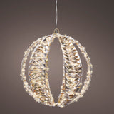 12" Warm White Micro LED Gold Ball