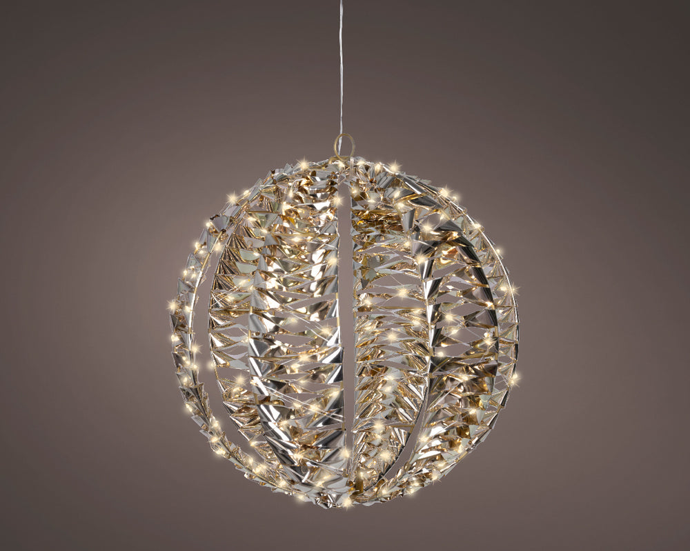 1.3 FT 600 Micro LED Warm White Gold Ball