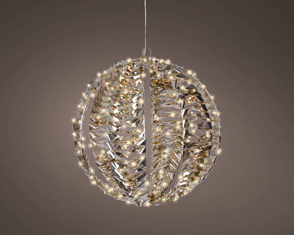 1.7 FT 720 Micro LED Warm White Gold Ball