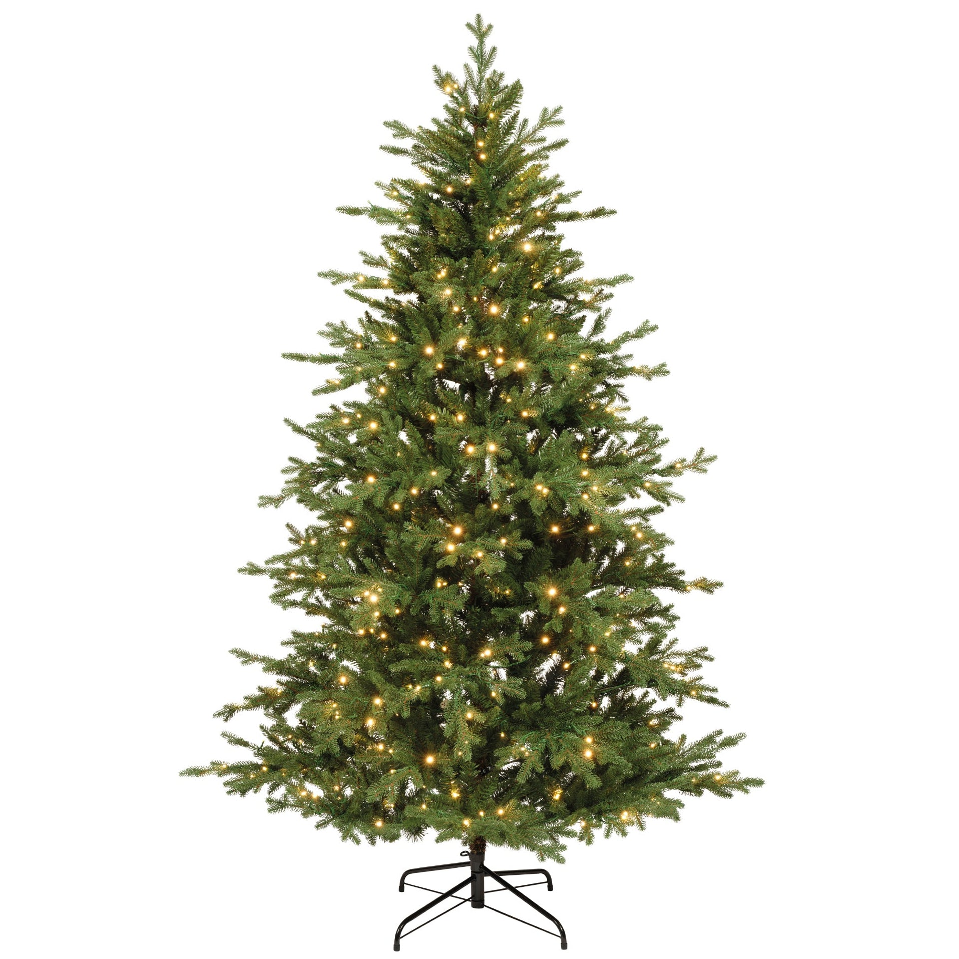 Greenhill Fir Tree Pre Lit Soft Warm LED Lights