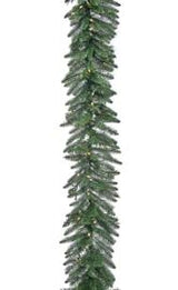 6 FT X 12" Royal Fir Garland Pre-Lit 50 LED
