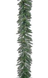 6 FT X 12" Royal Fir Garland Pre-Lit 50 LED