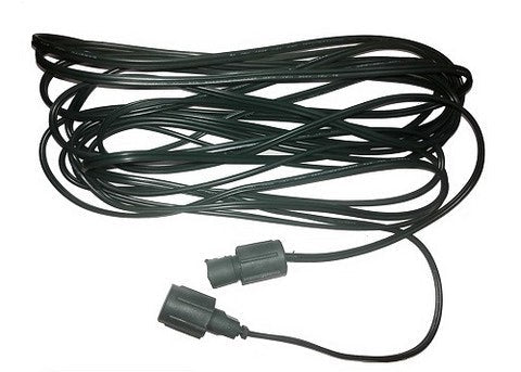 Cable de extensión coaxial verde de 20 pies
