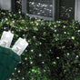 23 FT 100 Pure White LED Twinkle Concave With Green Wire
