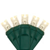 23 PIES 70 LED 5 MM Luces de Cadena Coaxial 4" Espaciado