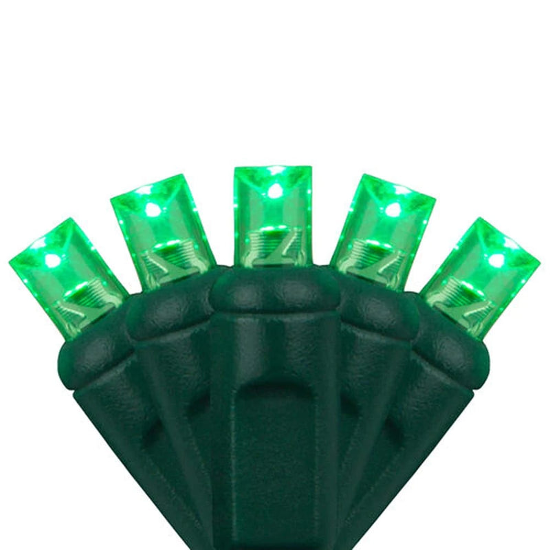 23 PIES 70 LED 5 MM Luces de Cadena Coaxial 4" Espaciado