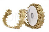 1.5" X 5YD Gold Pearl Ribbon