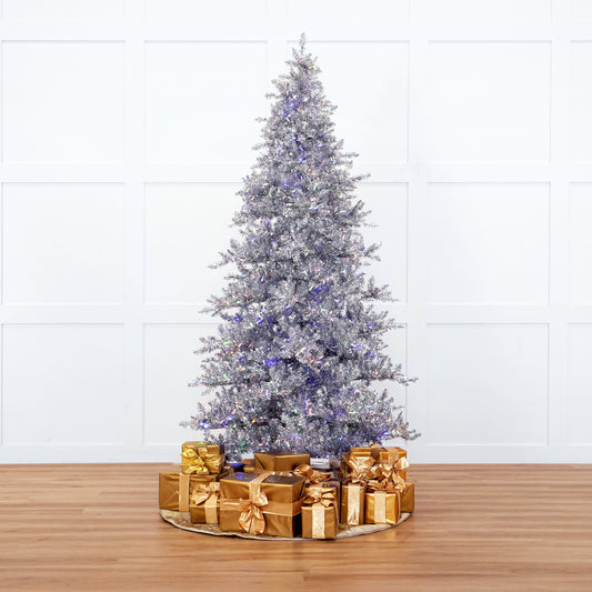 Silverado Tree Pre-Lit Warm White & Multi Color LED Lights