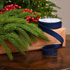 1" X 10YD Navy Velvet Ribbon Set Of 3