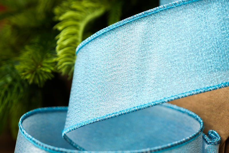 Cinta metálica azul de 2.5" X 10YD