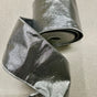 4" X 10YD Silver Metallic Ribbon