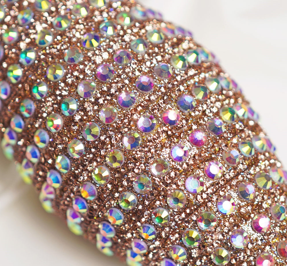 4" Gold Jeweled Drop Ornament Set Of 6