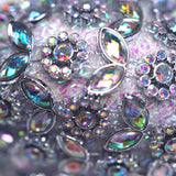 4" Silver Beaded Onion Ornament Set Of 6