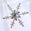 4" Silver Snowflake Ornament Set Of 6