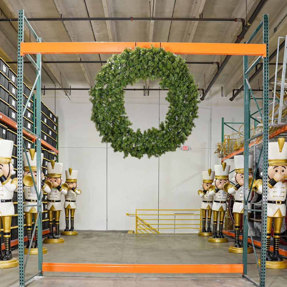 Commercial Wreath Unlit