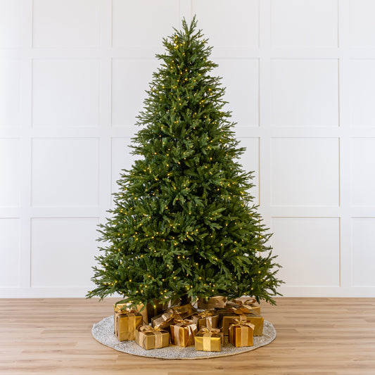 Kentucky Fir Tree Pre-Lit Warm White LED Lights