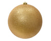 8" Glitter Shatterproof Ball Ornament Set Of 6