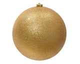 10" Glitter Shatterproof Ball Ornament Set Of 6
