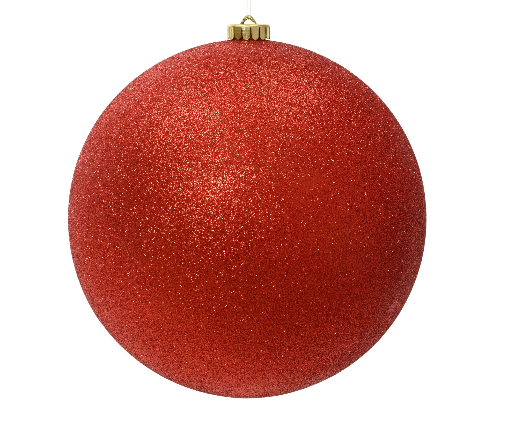 10" Glitter Shatterproof Ball Ornament Set Of 6