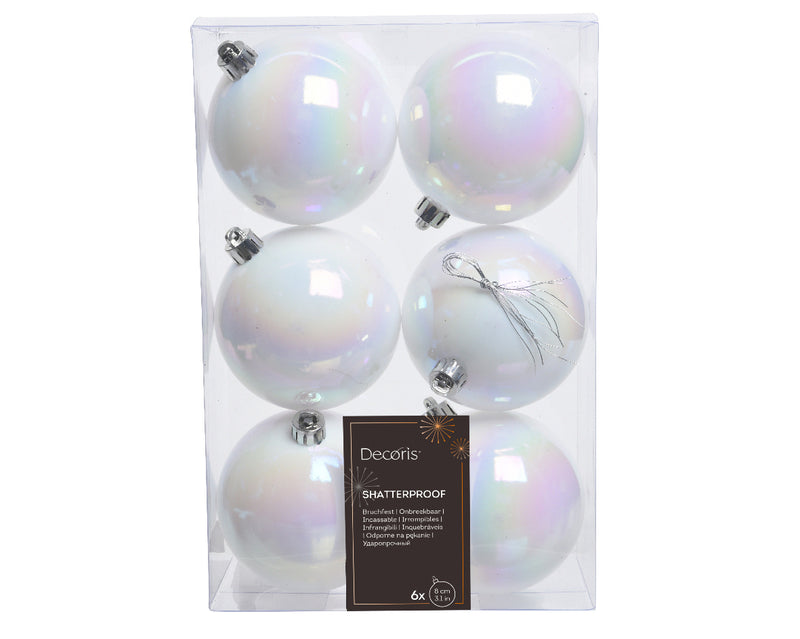 3" Shiny & Matte Shatterproof Ball Ornament Set Of 36