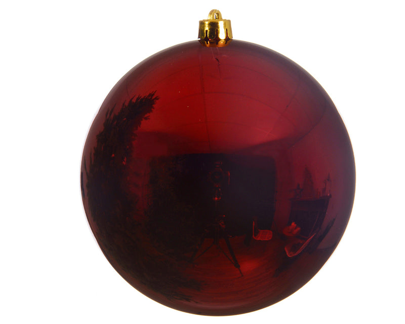 5.5" Shiny Shatterproof Ball Ornament Set Of 6