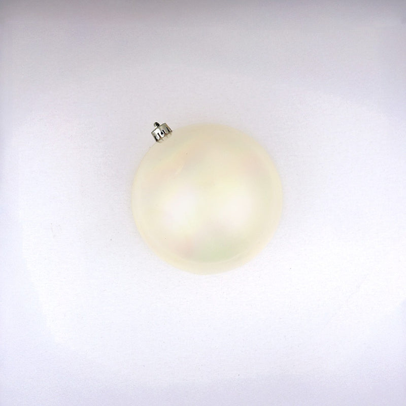 8" Shiny Shatterproof Ball Ornament Set Of 6