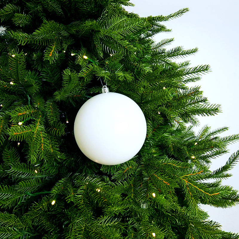 5.5" Shiny Shatterproof Ball Ornament Set Of 6