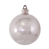 3" Shiny Shatterproof Ball Ornament With Wire Set Of 12