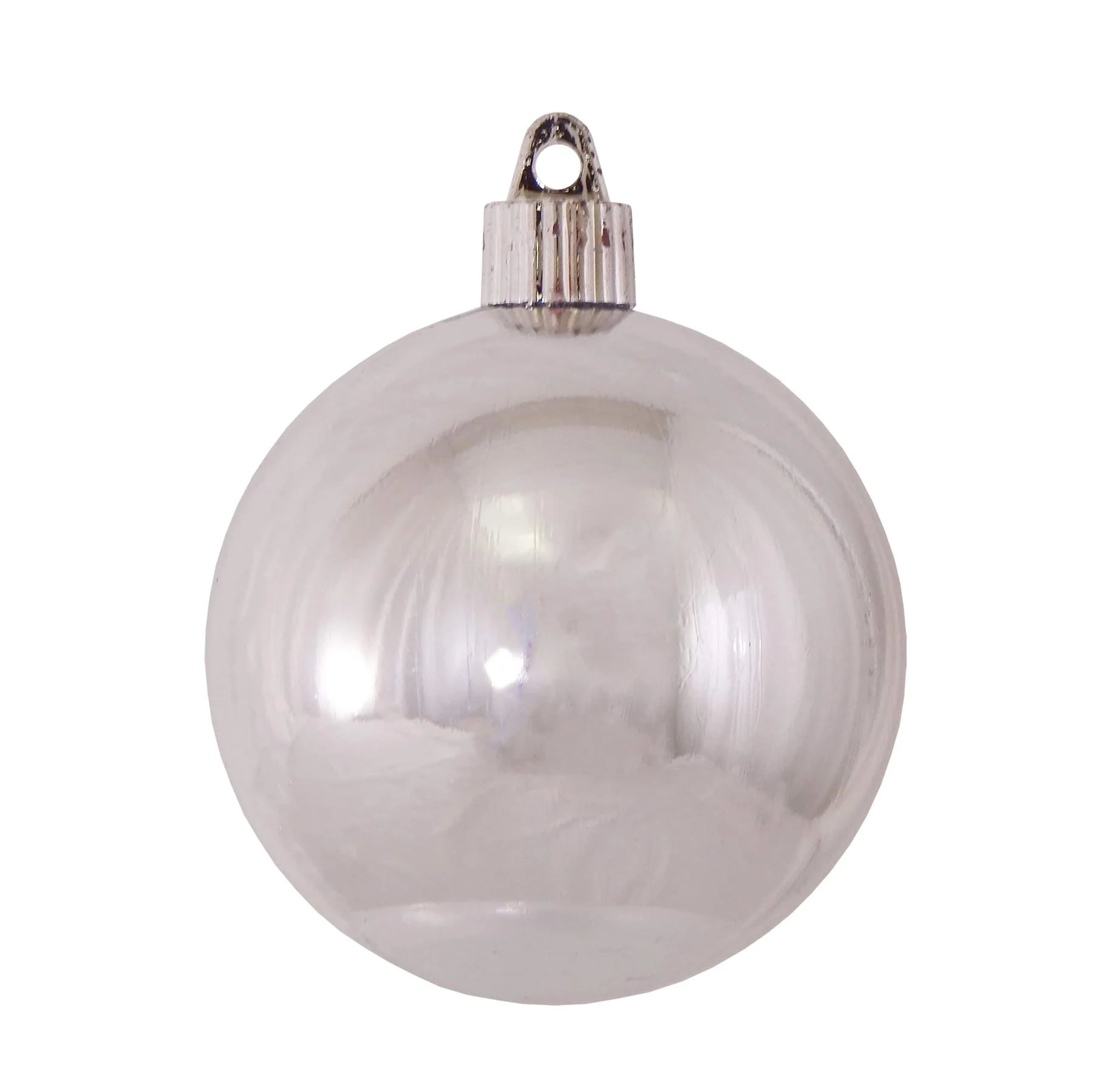 3" Shiny Shatterproof Ball Ornament With Wire Set Of 12