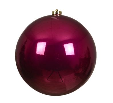 5.5" Shiny Shatterproof Ball Ornament Set Of 6