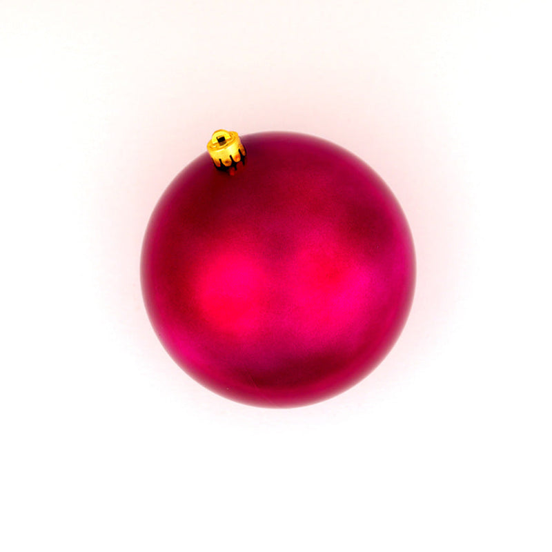 5.5" Shiny Shatterproof Ball Ornament Set Of 6