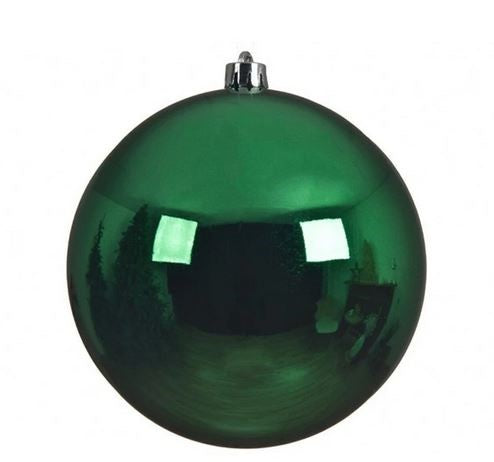 5.5" Shiny Shatterproof Ball Ornament Set Of 6